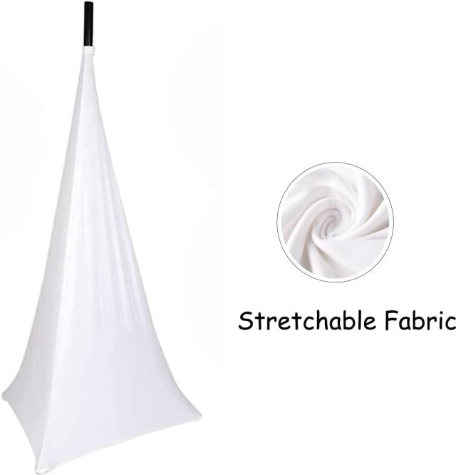 Rental store for SPANDEX , WHITE COVER FOR SPEAKER STAND in Grand Cayman , Cayman Islands